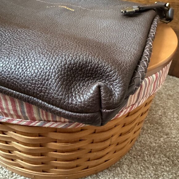 Lucky Brand Brown Leather Crossbody Bag - Picture 4 of 14